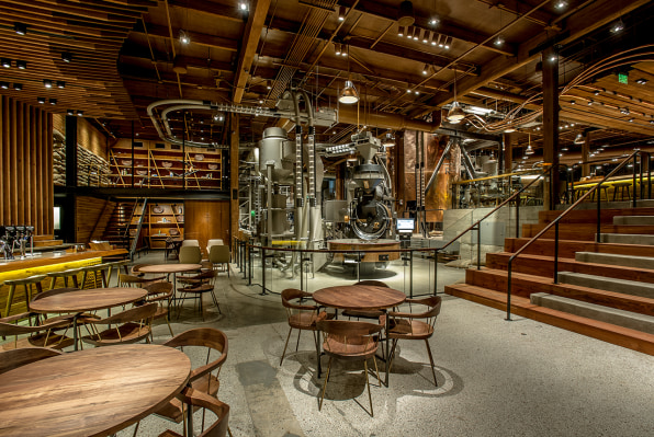 The World's Largest Starbucks Is The Willy Wonka Factory Of Coffee