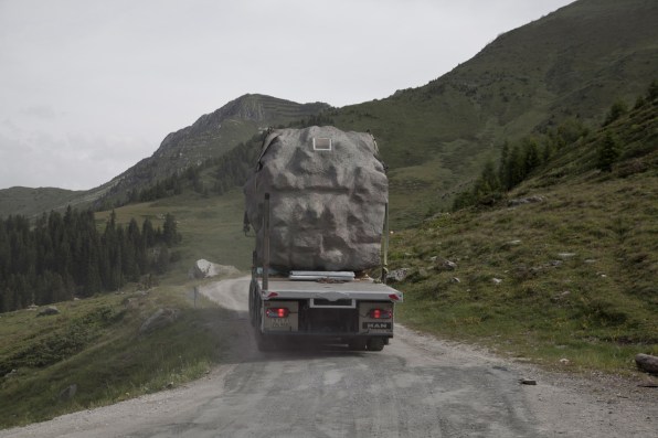 This Boulder Is Secretly Hiding An Alpine Shelter