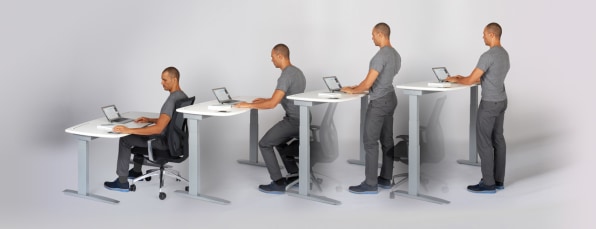 stand up sit down workstation