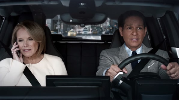 Katie Couric, Bryant Gumbel nail BMW's Super Bowl ad