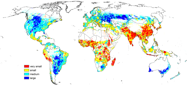 The Most Detailed Map Of The World s Cropland Shows Where There s Room