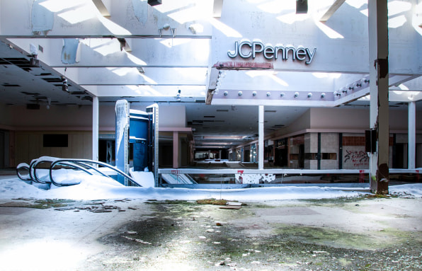 Surreal photos go inside abandoned malls in suburban Chicago