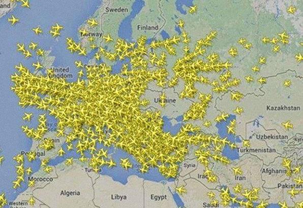 Flight Tracker Online Map How Flight Tracking Apps Work: Volunteers