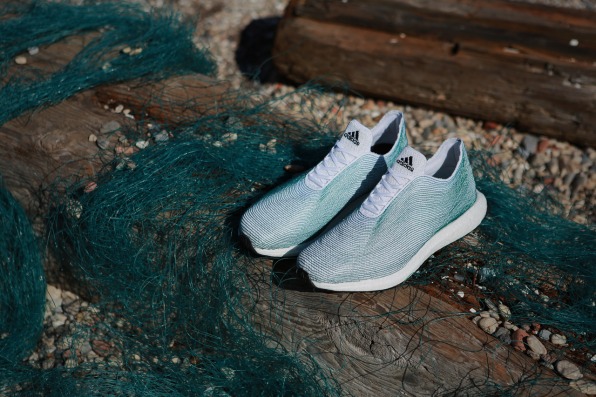 Adidas Knit These Sneakers Entirely From Ocean Plastic Trash