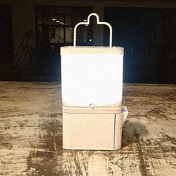 lamp powered by salt water