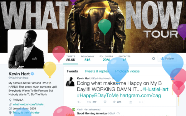 Twitter Wants To Celebrate Your Birthday Too