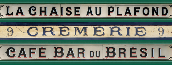 Graphique de la Rue: The Signs of Paris