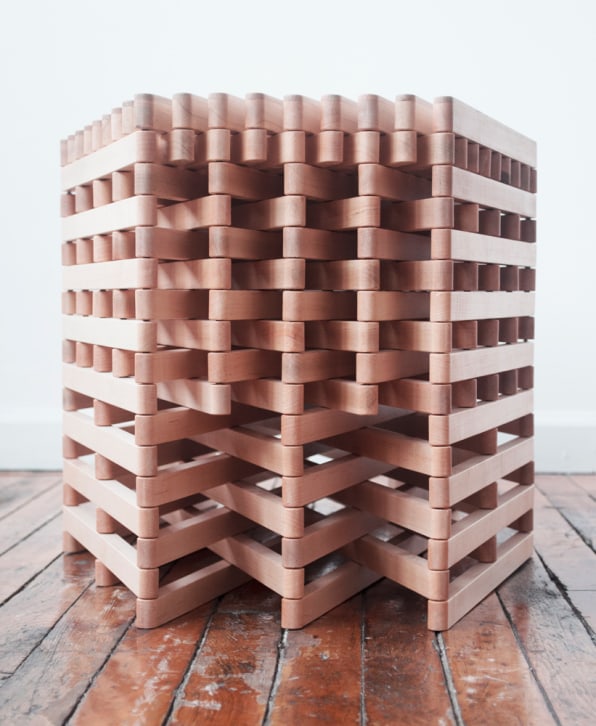 Watch This Table Expand And Contract Like An Accordion