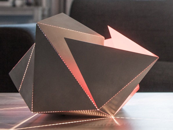 The Folding Lamp Origami Out Of Light