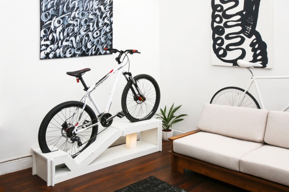 storing bike in flat