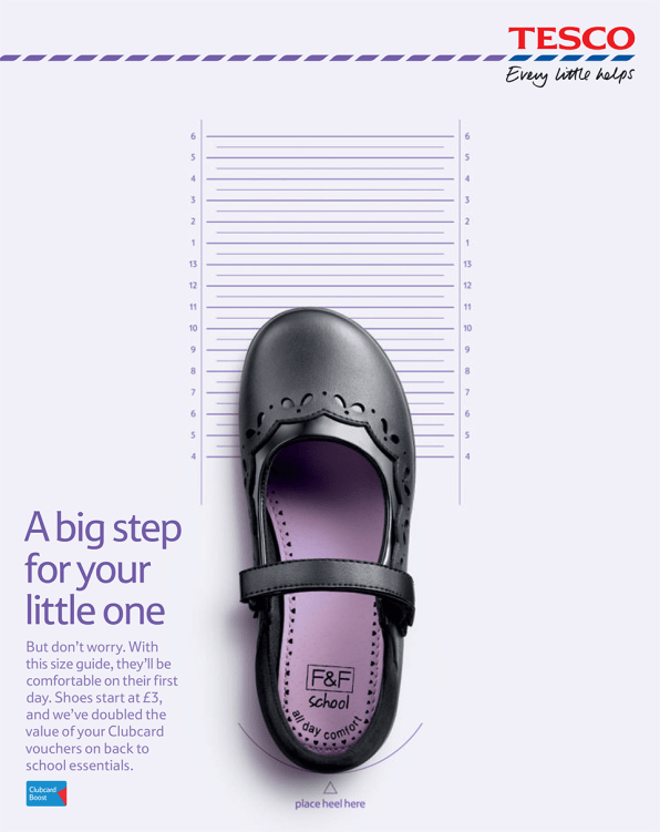 tesco kids shoes