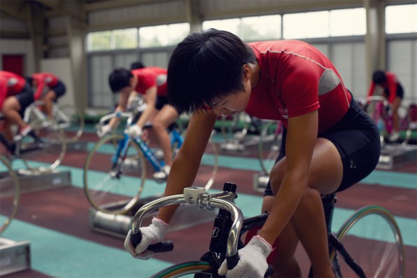 Japanese store bicycle racing