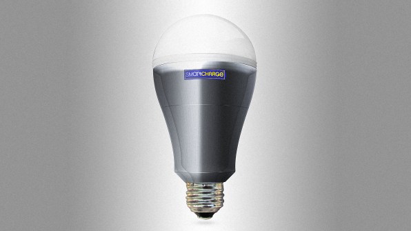 The Surge Emergency Bulb stays on when your power goes out! - The Gadgeteer