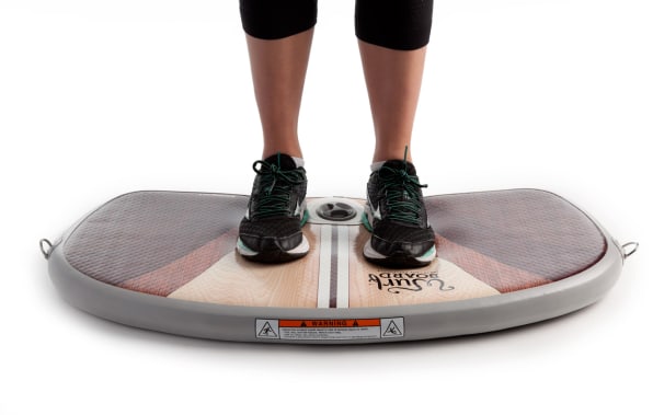 This Bouncy Platform Lets You Surf At Your Standing Desk