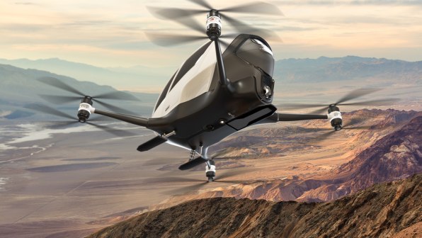 Sag have på skillevæg Could This One-Passenger Autonomous Drone Change Transportation Foreve