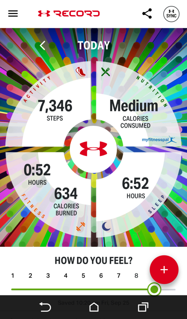 Under armor record outlet app