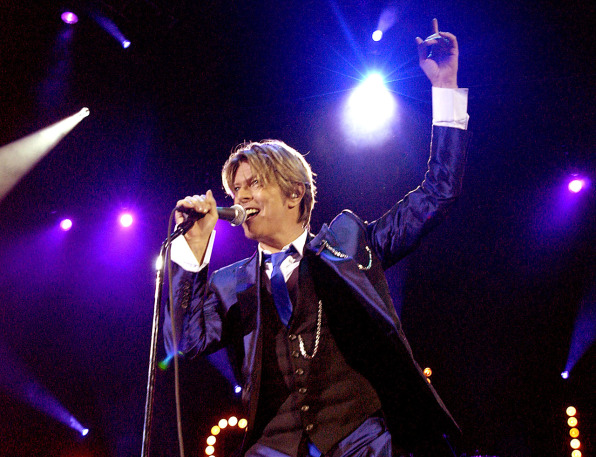 You could wear one of David Bowie's suits, for a big price