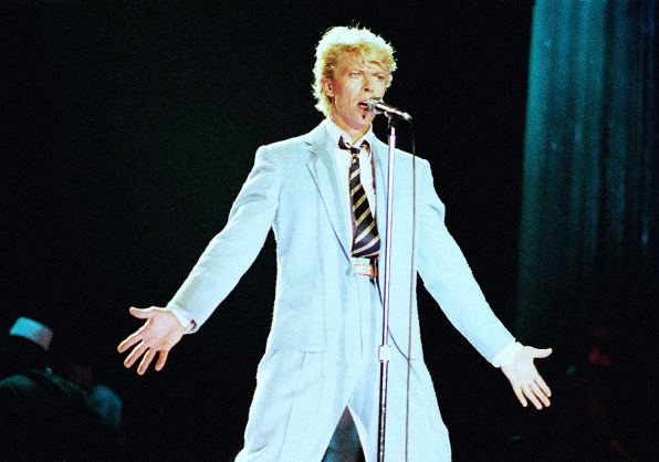 You could wear one of David Bowie's suits, for a big price