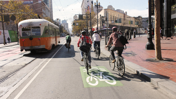 sharrow bike lane