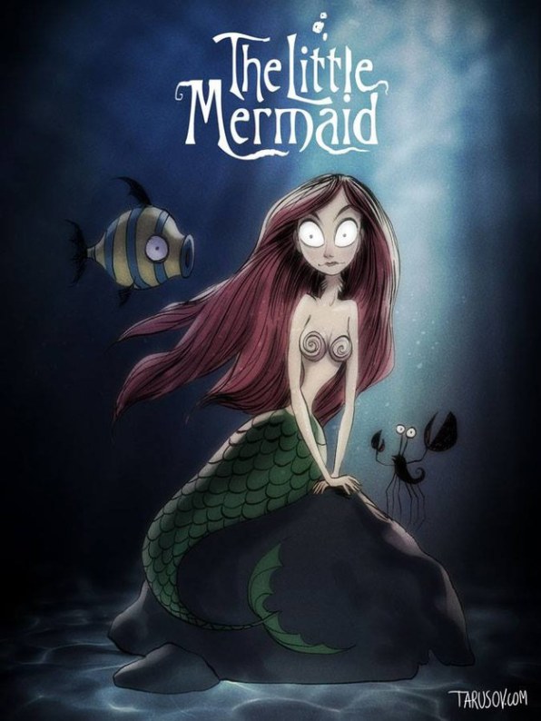 What Your Favorite Disney Movies Would Look Like If Tim Burton Remade