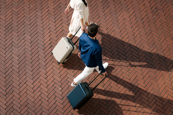 Warby store parker suitcase