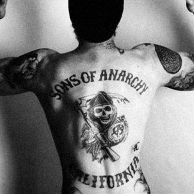 Fan has tattoo that combines Alabama Nick Saban and Sons of Anarchy  Picture