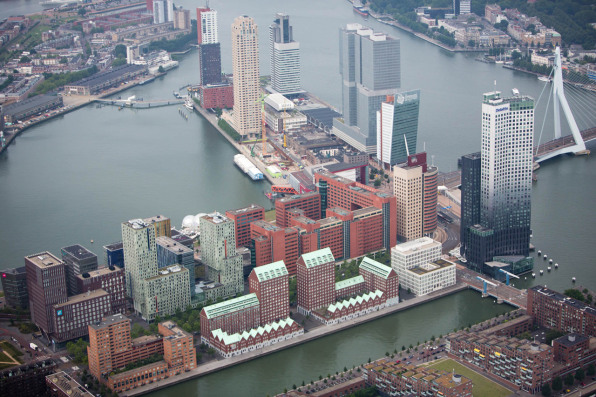 Liquid City: A Radical New Masterplan in Rotterdam Embraces the