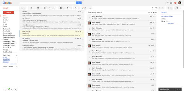 make gmail like outlook