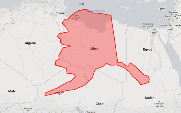 Eye-Opening “True Size Map” Shows the Real Size of Countries on a