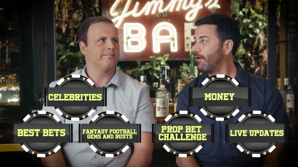 Jimmy Kimmel's Cousin Sal Announces NFL Sports Betting Show