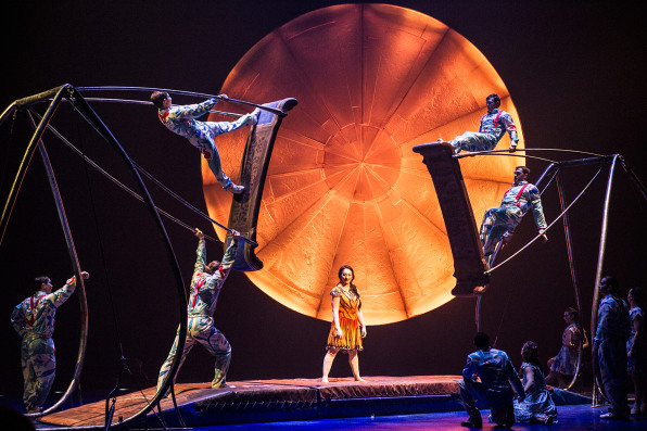 Cirque du Soleil's 'Luzia' a water-themed spectacle