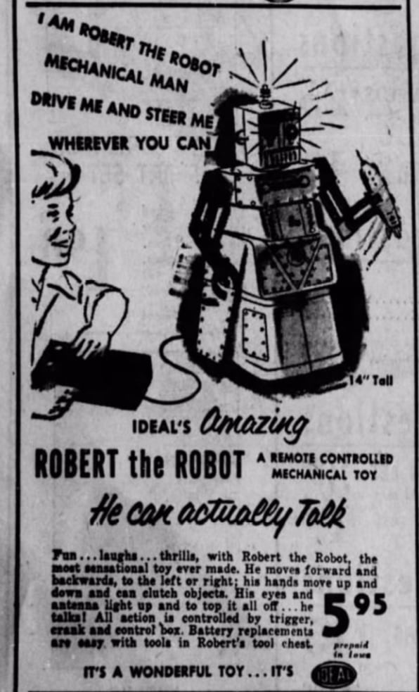 robert the robot mechanical man