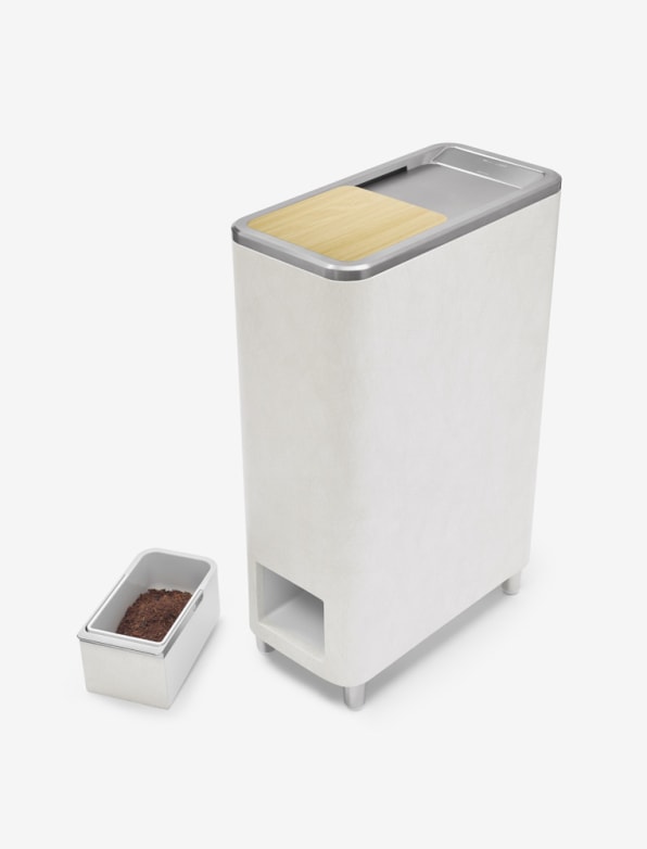 Kitchen Composter Converts Food Waste to Clean Powder