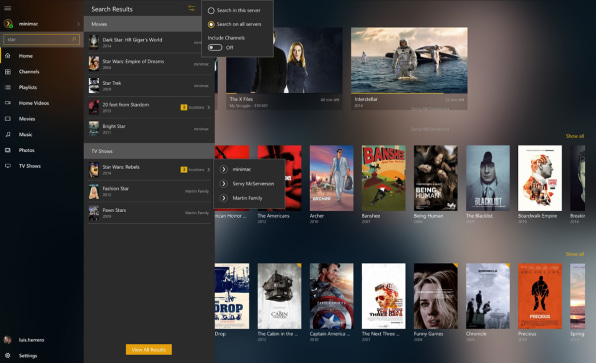 plex media player bet