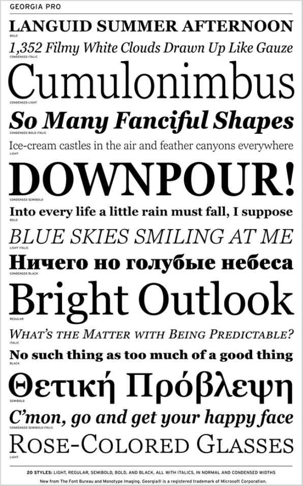 georgia pro bold font free download