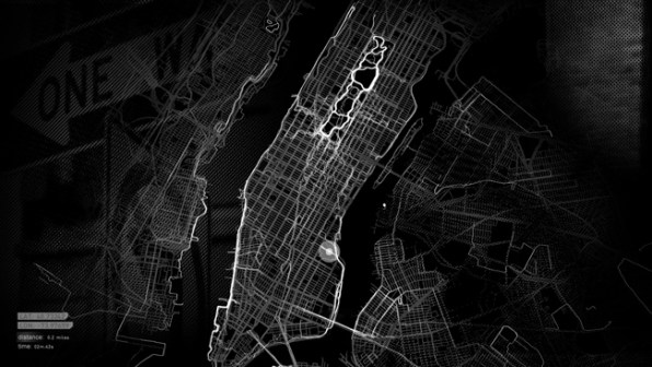 tormenta predicción oficial Infographic Of The Day: Using Nike+ To Map A Year Of Running