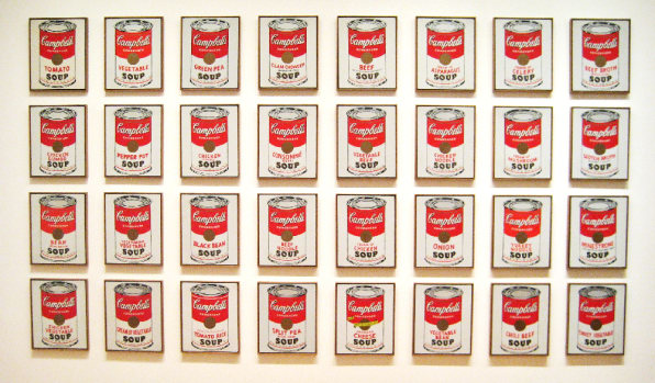 32 soup cans