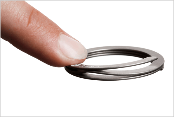 Infini-Key Clip could be a cure for split ring haters - The Gadgeteer