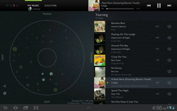 transfer playlists banshee music player to andriod