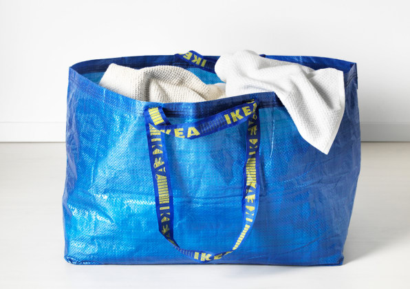The Magic of the Ikea Big Blue Bag /// New Territory Media