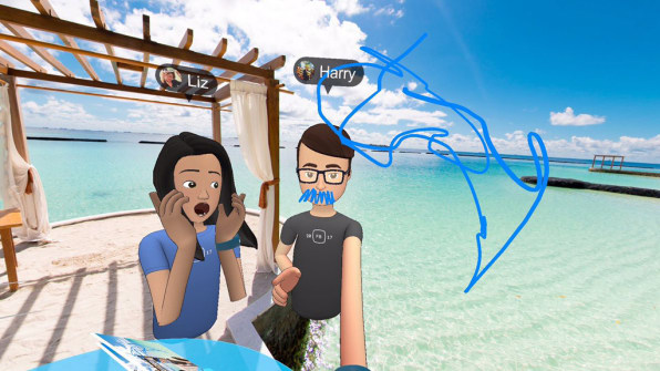 Don T Hate Facebook Spaces Vr Or Take It Too Seriously