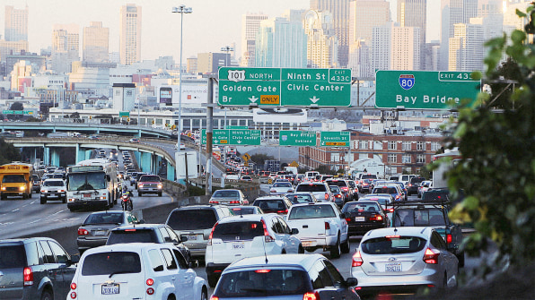 bay area traffic conditions