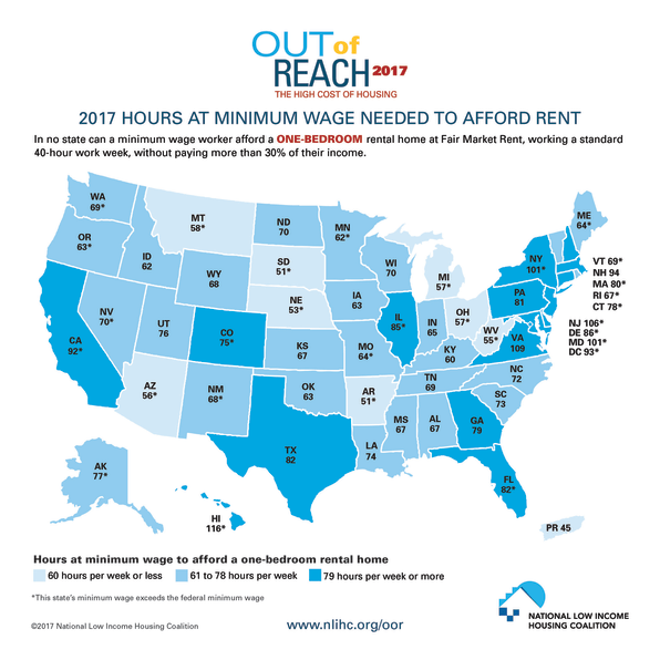 This Map Shows How Much You Need To Earn To Rent An