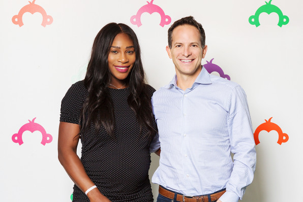 Surveymonkey S Future Is Focused On One Word Curiosity - new surveymonkey board member serena williams and ceo zander lurie photo courtesy of surveymonkey