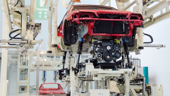 Toyota deals manufacturing robots