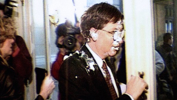 How Pie Became A Powerful Punchline In Political Provocation