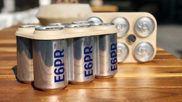 Compostable and Marine Biodegradable Six-Pack Rings - Singular