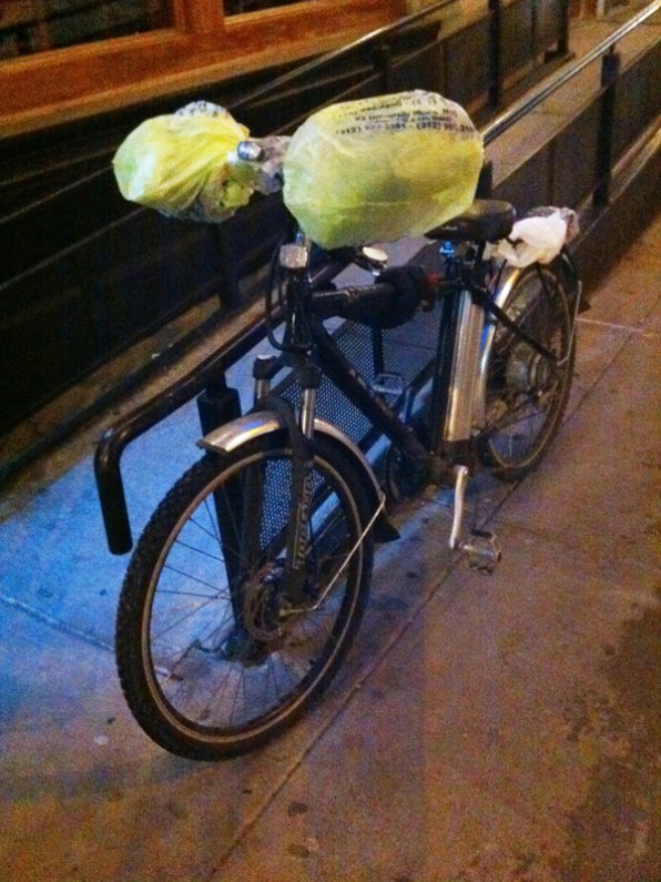 bicycle for delivery