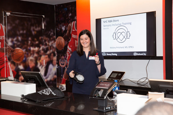 NBA Store in New York becomes world's first sensory-inclusive