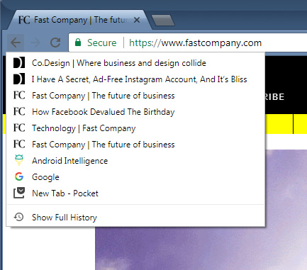 how to open multiple tabs from chrome history